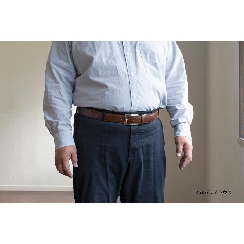 ベルト メンズ 大きいサイズ 35mm幅 本革 日本製 長さ調節可能 ビジネス 紳士ベルト 新生活 Tps-090Ln 爆買_9
