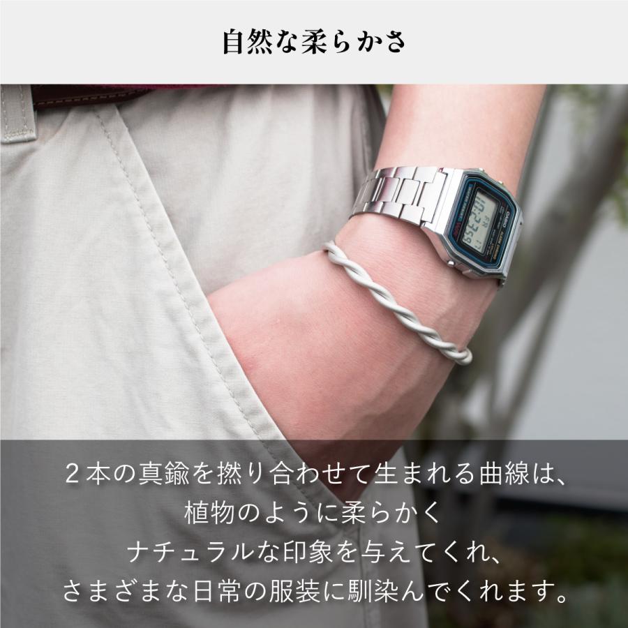 シルバー ゴールド ツイスト バングル　925真鍮ブレス 在庫限り 廃盤品）バングル メンズ ツイスト シルバー ゴールド 真鍮