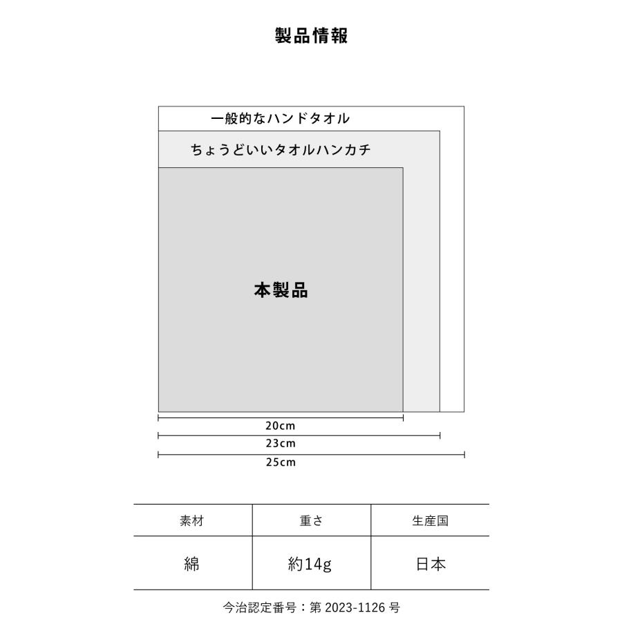 今治タオル（imabari towel） タオルハンカチ ハンカチ メンズ 6枚