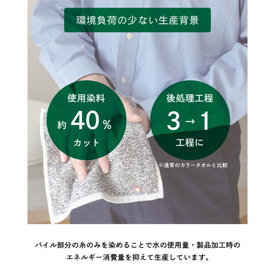 今治タオル（imabari towel） タオルハンカチ 今治 eco MIX 3枚セット