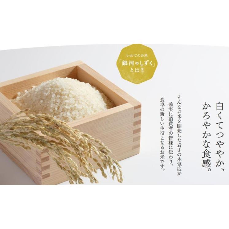 日本の銘米 米 4kg (2kg×2袋) 銀河のしずく 特A 岩手県産 お米