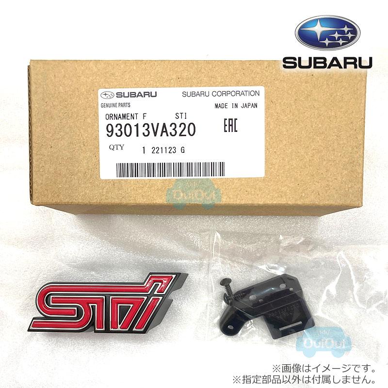 93013VA320【スバル純正】STIオーナメント　WRX S4 STI Sport VAB後期用 フロント｜taxnerima｜03