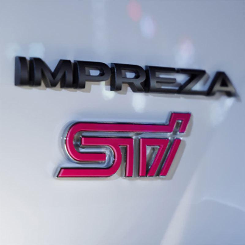 93079FL380【スバル純正】リヤオーナメント「IMPREZA＋STI」レターマーク インプレッサスポーツSTI Sport【SUBARU純正部品】純正パーツ｜taxnerima｜02