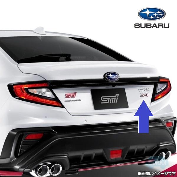 93079VC100【スバル純正】リヤ用レターマーク（WRX ＋ S4）2柄セット