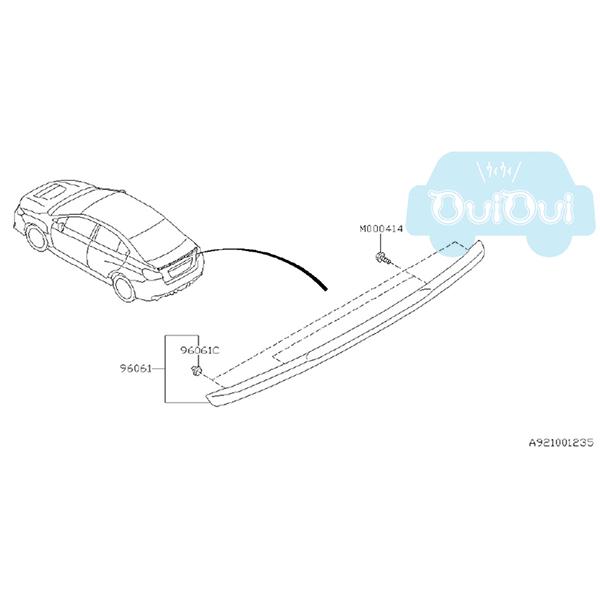 SUBARU（スバル） 96061VA010##【スバル純正】WRX S4(VA) トラン