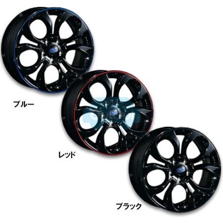 SUBARU 【スバル】スポーティーアルミホイール 18インチ1個 18