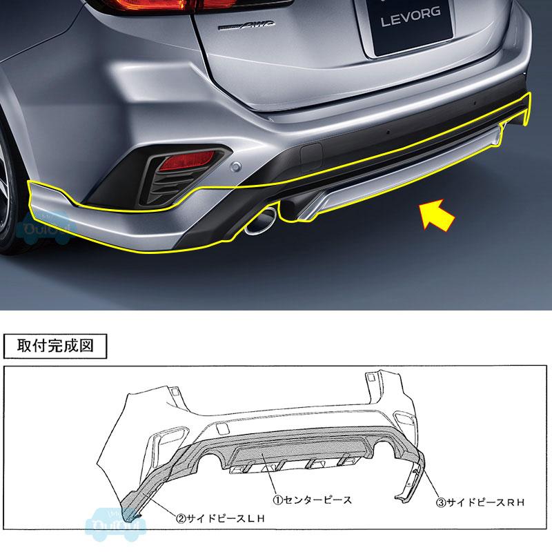 【引き取り限定】スバル純正OPプレオ用リアバンパースカート SUBARU（スバル） E5617VC010##【スバル純正】【福山通運配送】リヤ