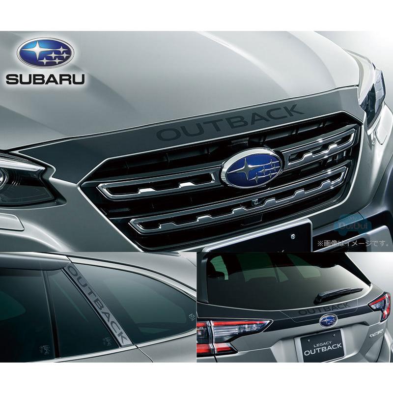 P0017AN901【スバル純正】デカールパッケージ 「OUTBACK」ロゴ入