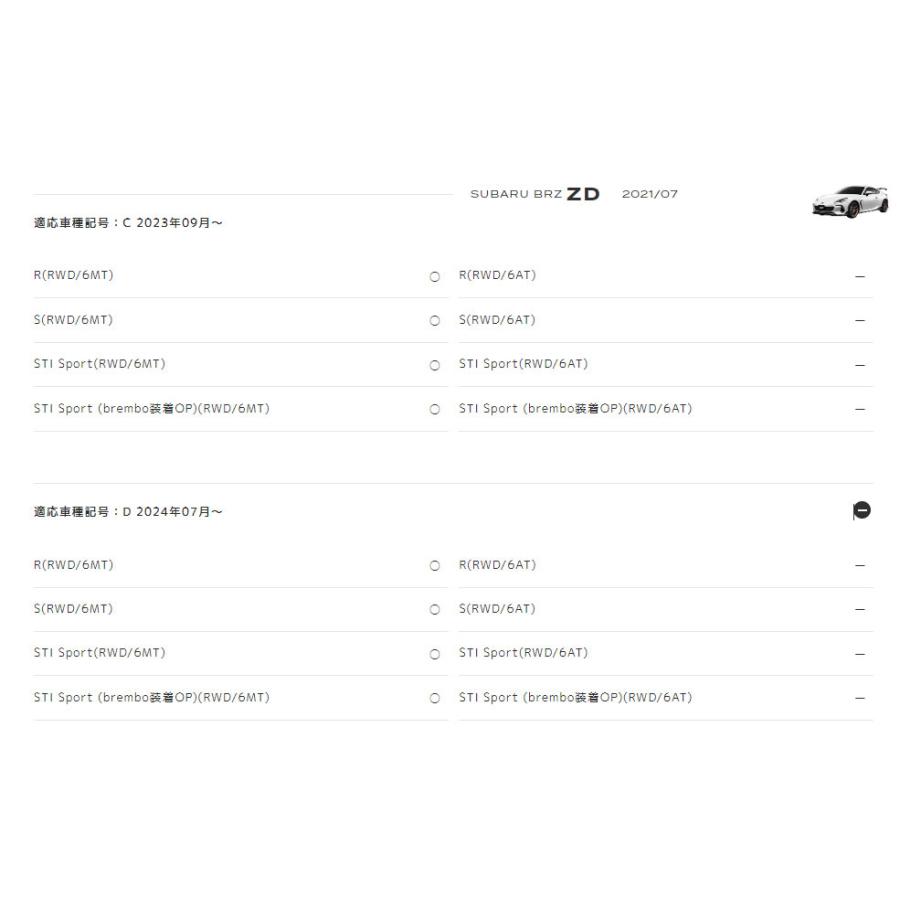 SUBARU（スバル） SG117CC100【スバル純正】STI シフトノブ （レザー 