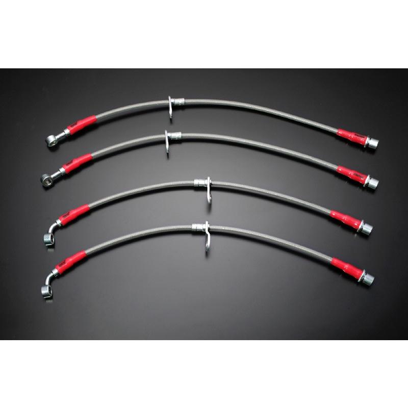 sti ステンメッシュブレーキホース リア4本 レガシィ