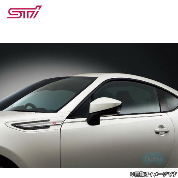 ST91042ST010【スバル純正】STI ピンストライプセット ダークグレー