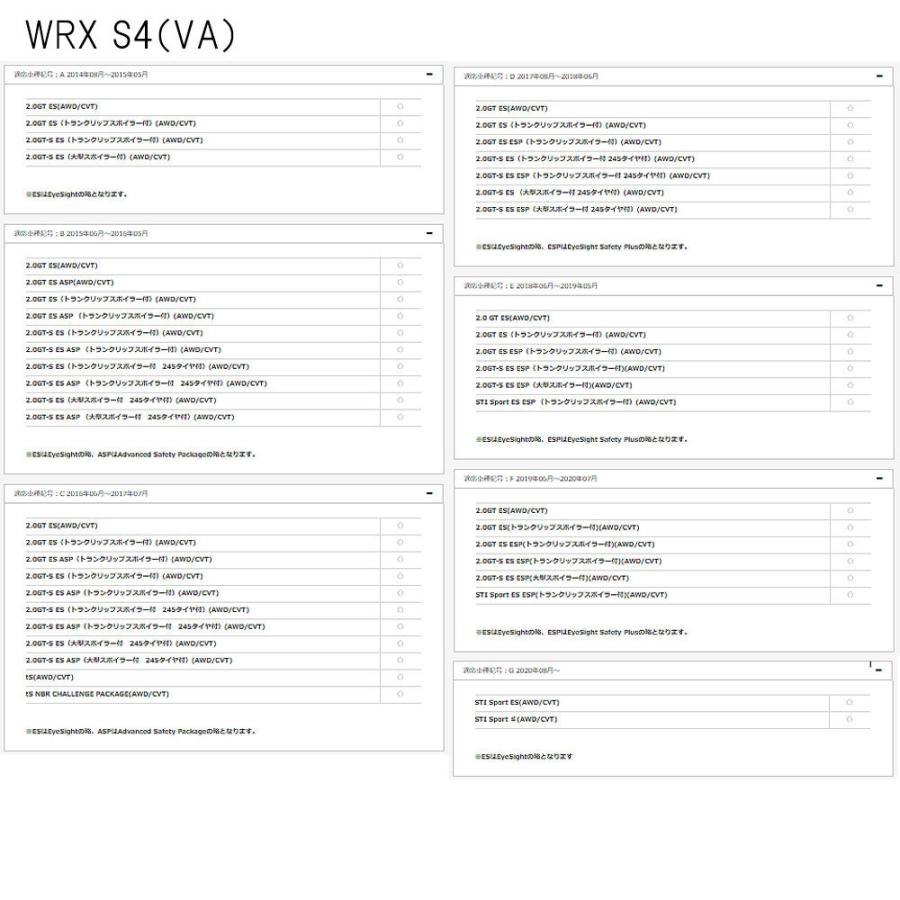 ST91099ST020【STI-スバル】STI ドアハンドルプロテクター4枚セット レヴォーグVM/WRX(VA/GV/GR)レガシィ フォレスター エクシーガ インプレッサ(メール便OK)｜taxnerima｜04