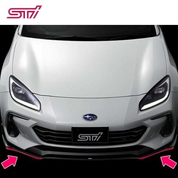 ST96020ST070【スバル純正】STI スカートリップ（チェリーレッド) ST96020ST070【スバル純正】STI スカートリップ（チェリーレッド