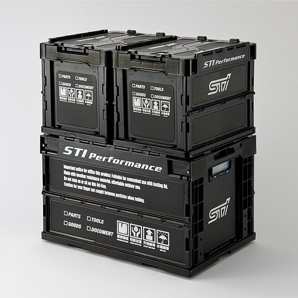 【限定・完売品】鶴仙園 SABO10BOX Sサイズ 折りたたみコンテナ 黒 SUBARU（スバル） STSG17100150【スバル公式】折りたたみコンテナ S