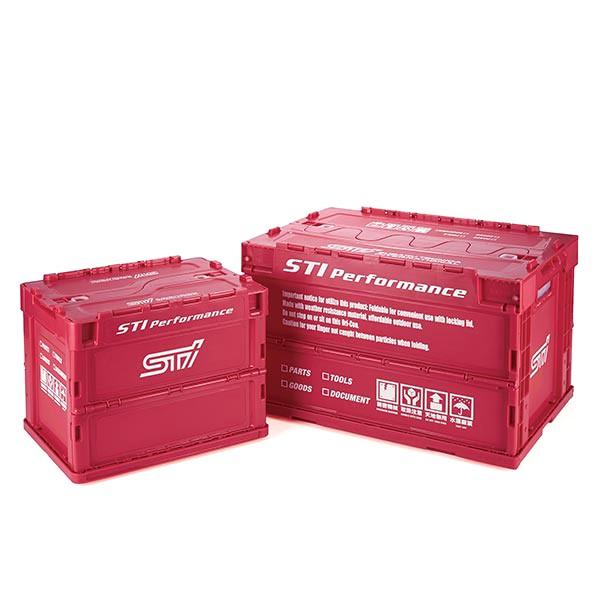 SUBARU STSG18100080【STI-スバル】 折りたたみコンテナ Sサイズ