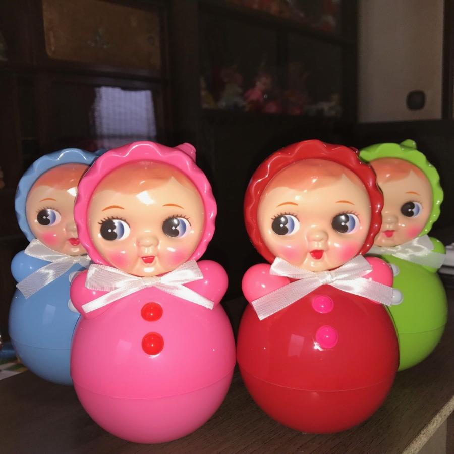 起き上がりこぼし 昭和レトロ 日本製 可愛い おきあがりこぼし : 昭和