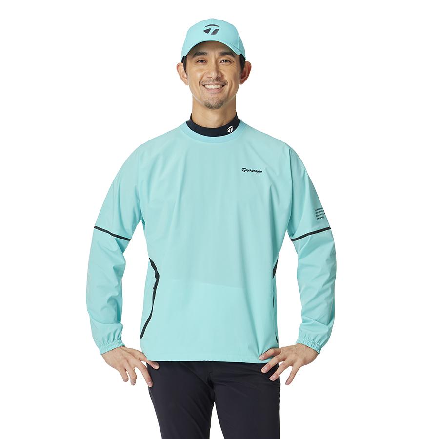 TaylorMade（テーラーメイド） ゴルフ ラインドL/Sクルー / ターコイズ