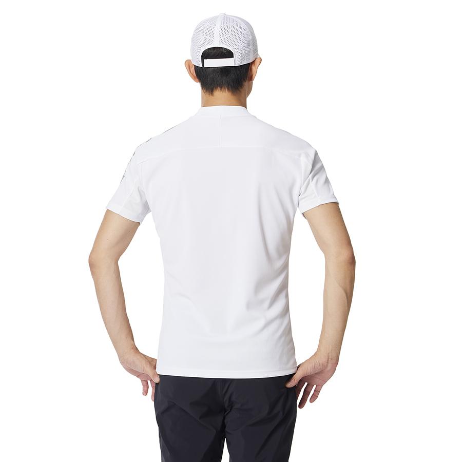 【新品未使用】TaylorMade ゴルフウェア Mサイズ ホワイト TaylorMade（テーラーメイド） ゴルフ サイドブロックS/Sモック