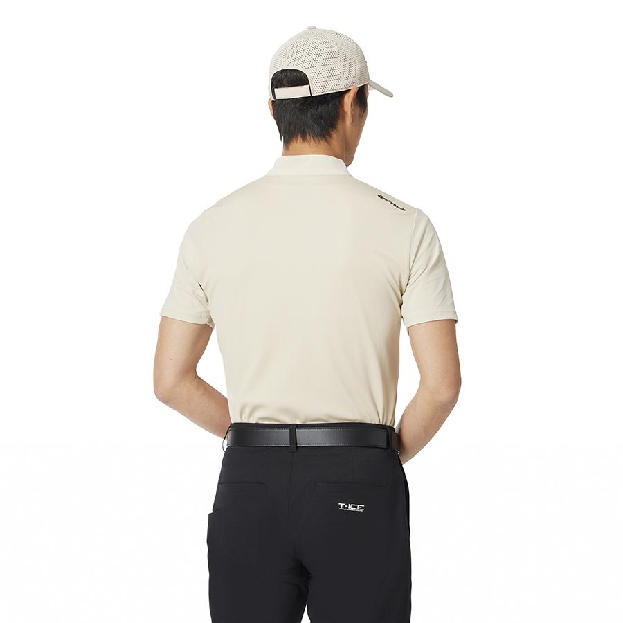 ★TaylorMade 　T-HEAT　ベージュ　Lサイズ　★ TaylorMade テーラーメイド ゴルフ 【Ws】T-HEAT ベーシックL/Sモック