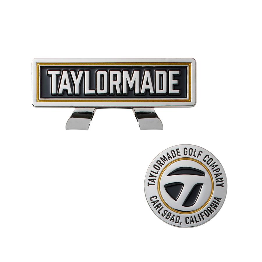 TaylorMade（テーラーメイド） ゴルフ メタルT エンブレム キャップ
