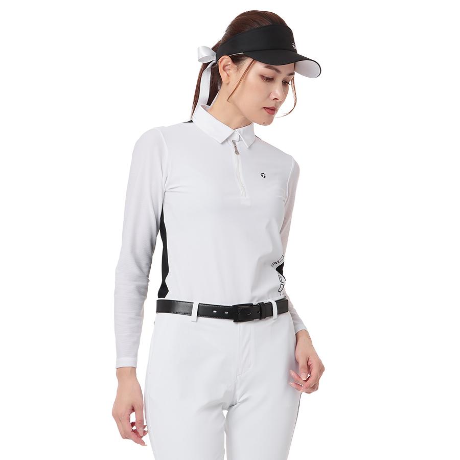 テーラーメイド ゴルフ ウィメンズ アシンメトリー L/S ポロ