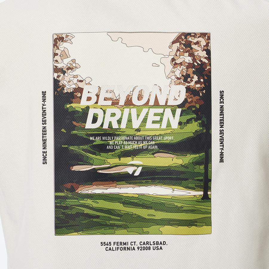 TaylorMade（テーラーメイド） ゴルフ バックプリント L/S モック