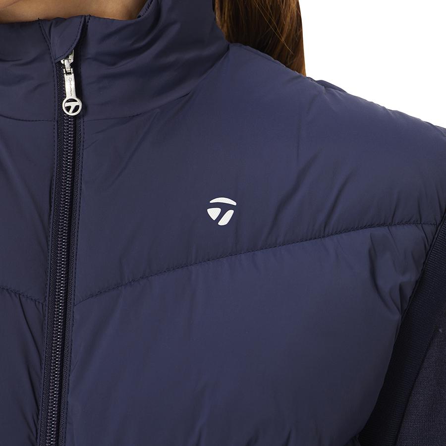 テーラーメイドT-HEATインサレーテッドWジップベスト(O)防寒 保温 濃紺