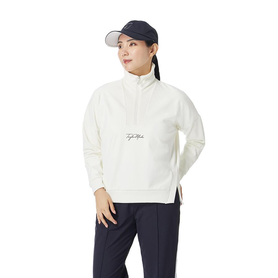 ウィルソン　オールデイハーフジップ　ホワイト ウィルソン オールデイハーフジップ ホワイト オールデイ ハーフジップ