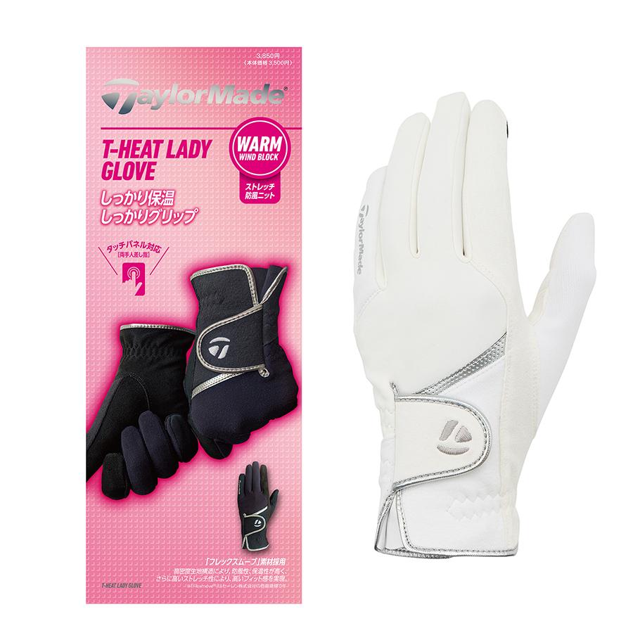 TaylorMade（テーラーメイド） ゴルフ 【Ws】 T-HEAT レディ グローブ