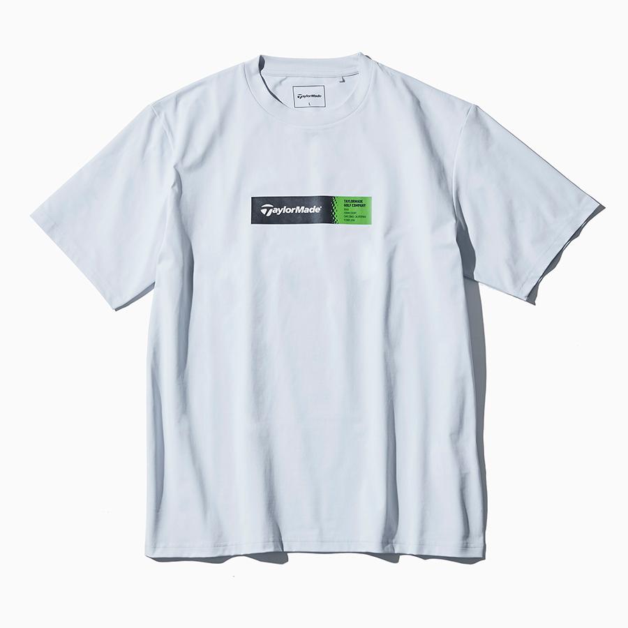 TaylorMade テーラーメイド ゴルフ DIMPLE BOX S/S TEE / ライトグレー