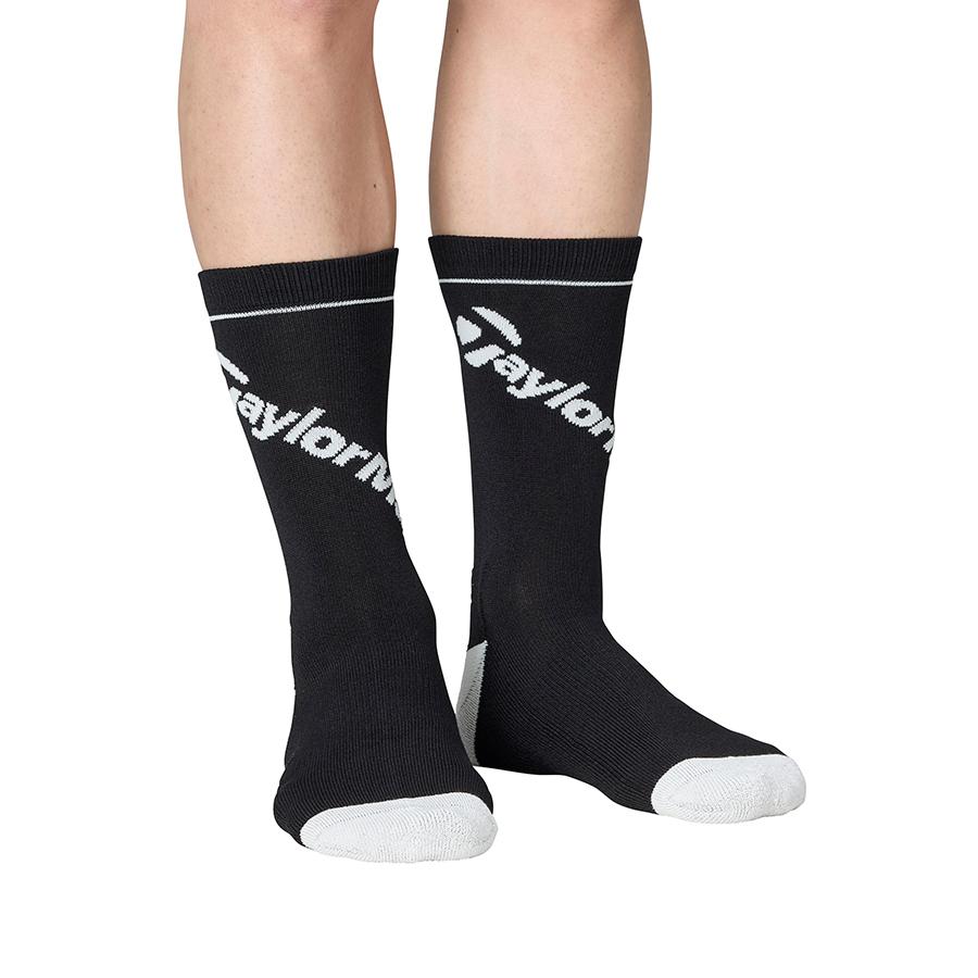 TaylorMade（テーラーメイド） ゴルフ ミドルソックス / ブラック