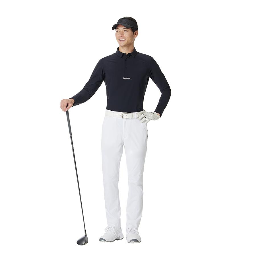 TaylorMade（テーラーメイド） ゴルフ TP L/Sポロ / ブラック / TL726