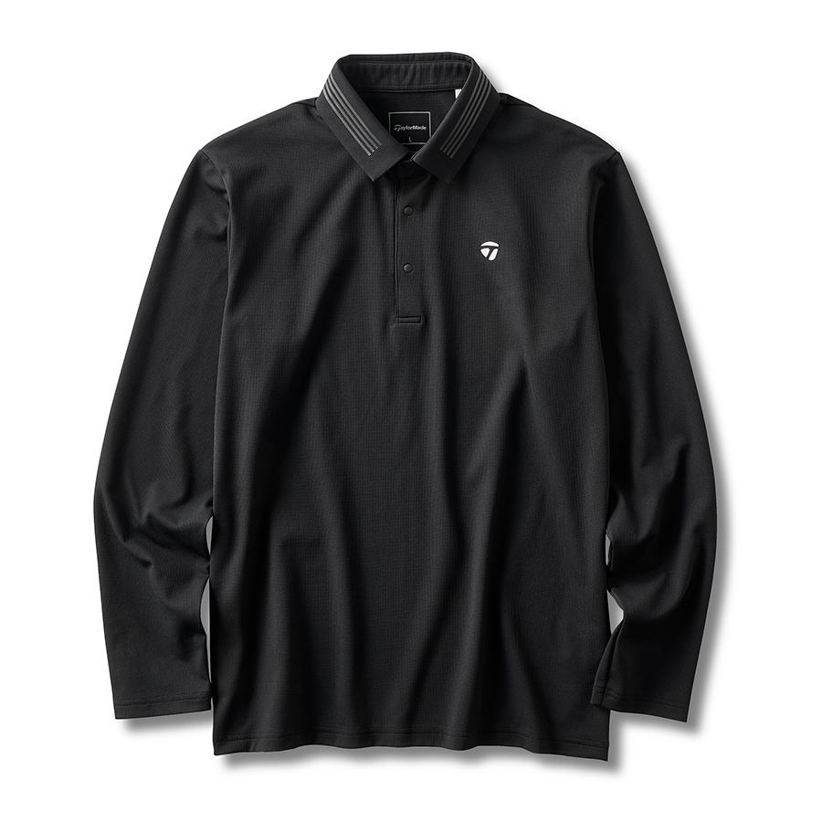 TaylorMade（テーラーメイド） ゴルフ TMベーシックL/Sポロ / ブラック