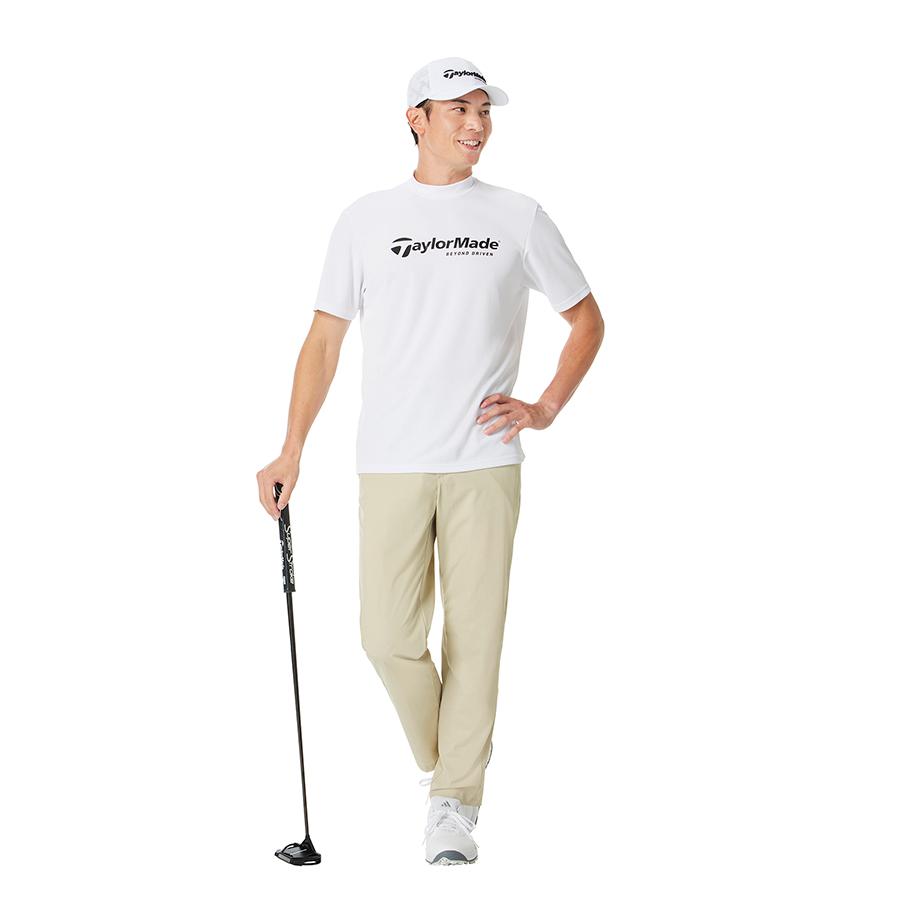 ベージュ新品タグ付き S レディースパンツ TaylorMade テーラーメイド 夏 春 ロングパンツ ゴルフウェア レディース レディースウェア