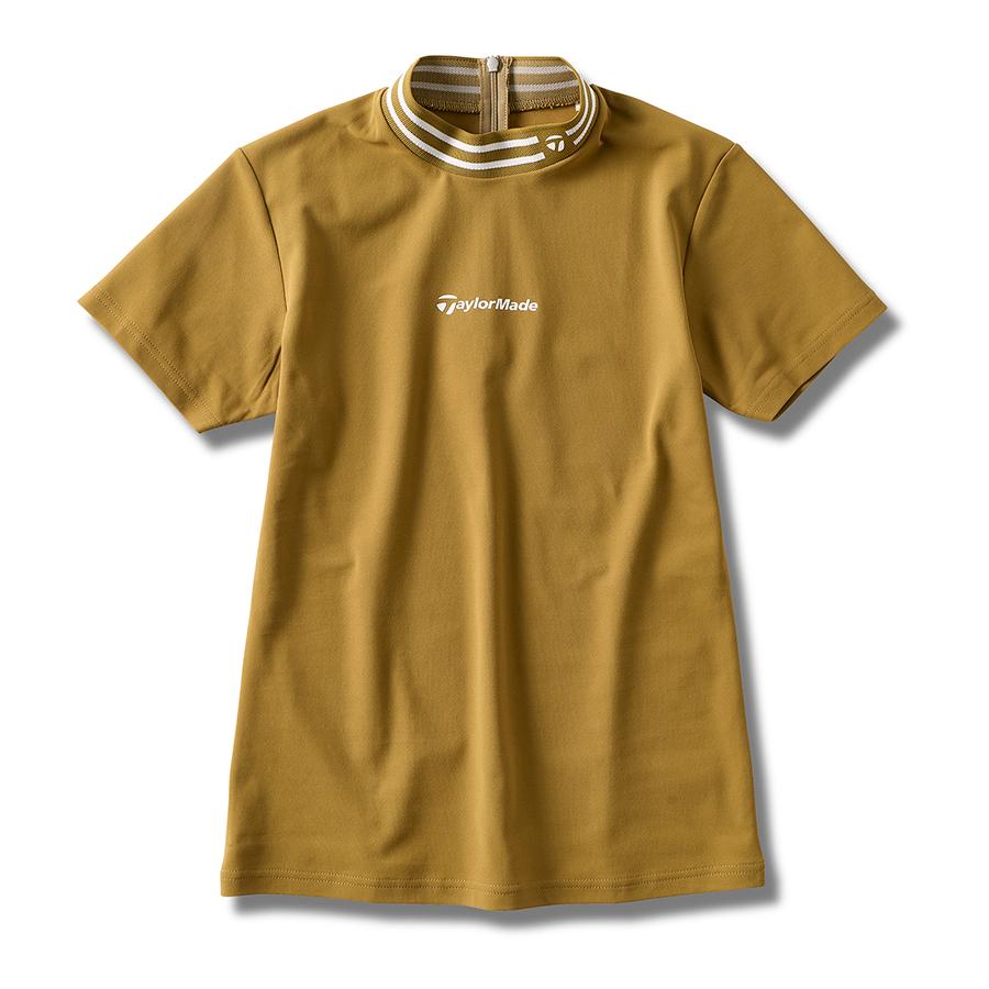 Taylor Made テーラーメイド　モックネックプルオーバー　ブラウン　L TaylorMade（テーラーメイド） ゴルフ 【Ws】ベーシックS/Sモック