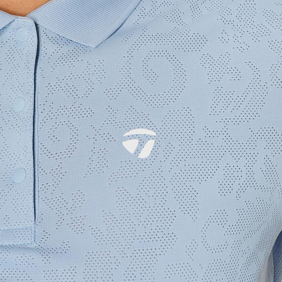 TaylorMade（テーラーメイド） ゴルフ 【Ws】テクニカルメッシュS/Sポロ / アシッドブルー / TL830 / M24285 ...