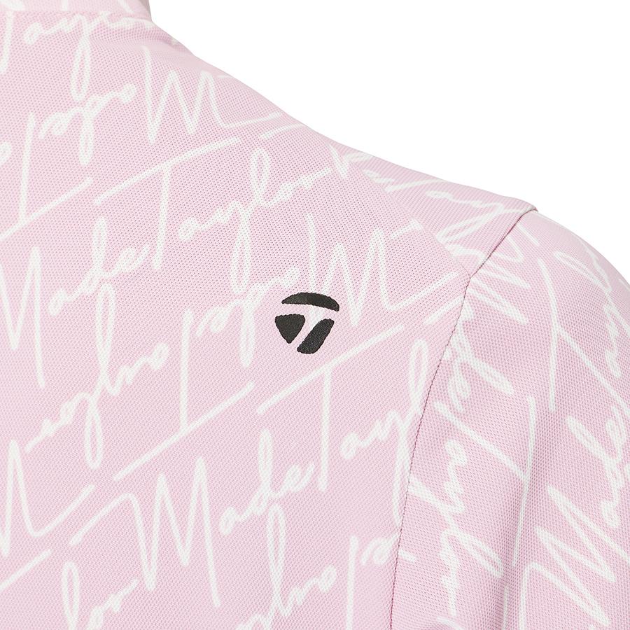 新品　テーラーメイド　ジャケット ピンク　S TaylorMade（テーラーメイド） ゴルフ 【Ws】グラフィックS/Sモック