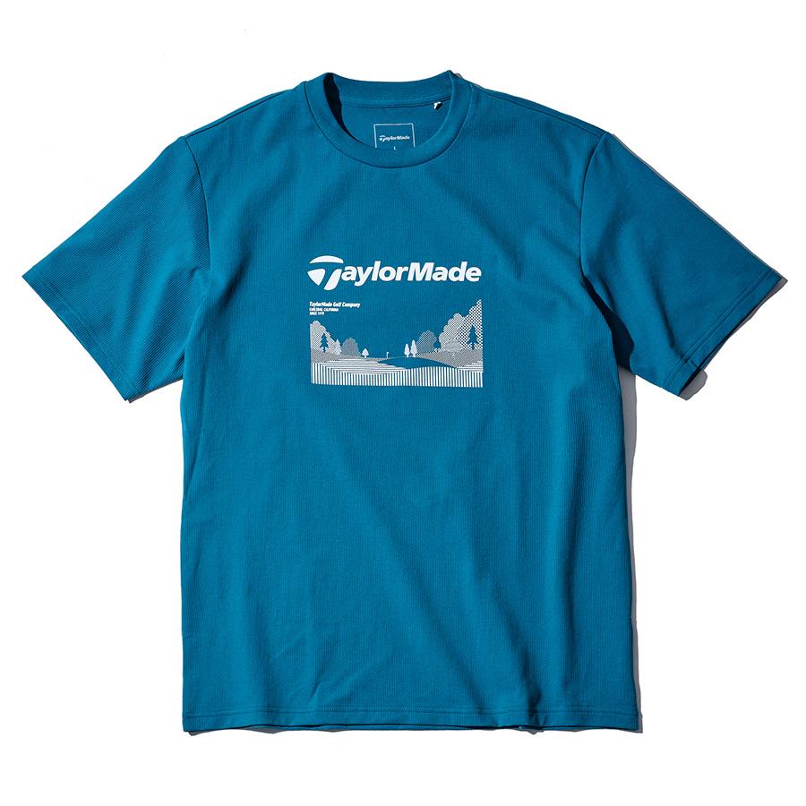 TaylorMade フーディーシャツ TD453 ブルー TaylorMade フーディー