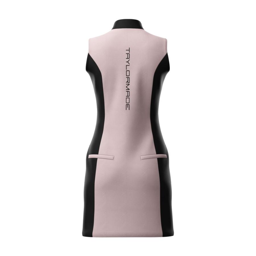 【公式】 テーラーメイド ゴルフ 【ウィメンズ】ハーフジップワンピース/スモークピンク /TJ228 /N97241 【PE1857968561】(11512円)