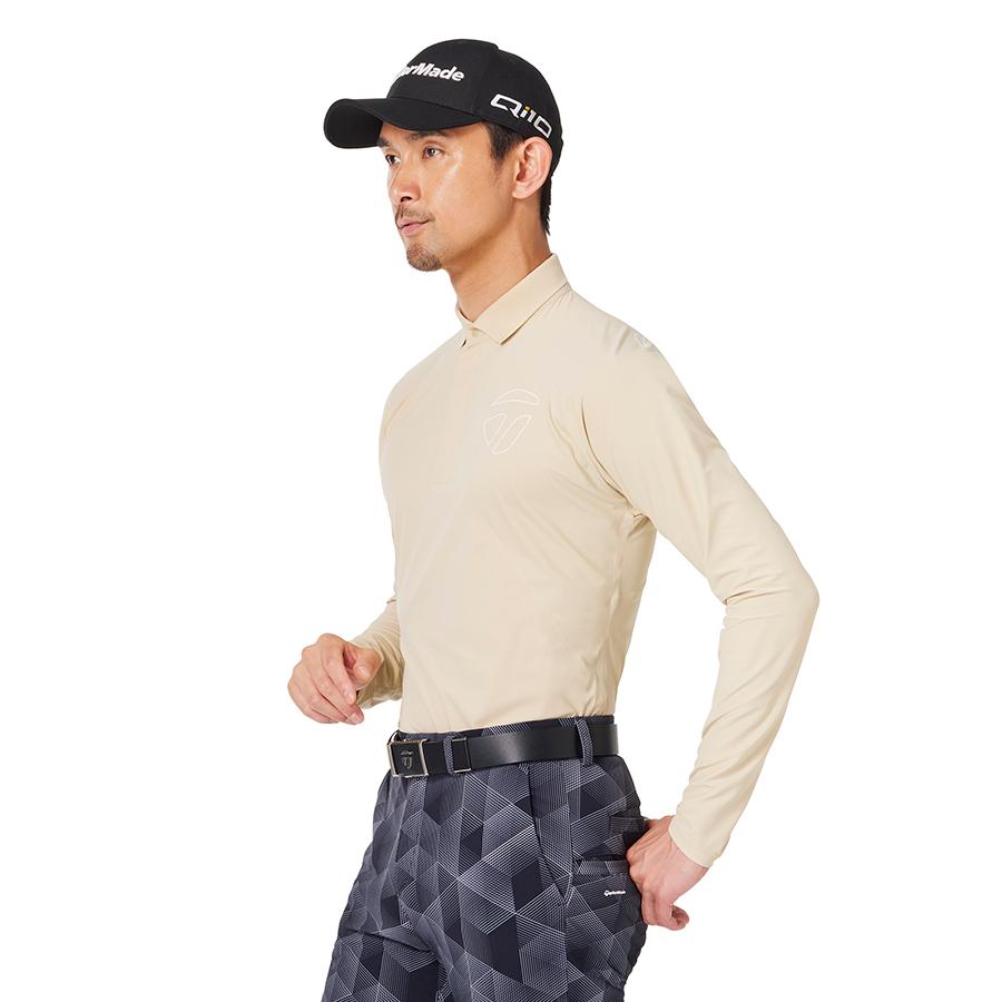 テーラーメイド ゴルフ アシンメトリー シームレス L/S ポロ / ベージュ / UN323 / U26663 : u26663 ...