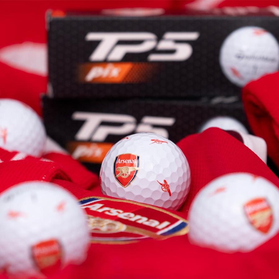 TaylorMade（テーラーメイド） ゴルフ NEW TP5 pix Arsenal ボール