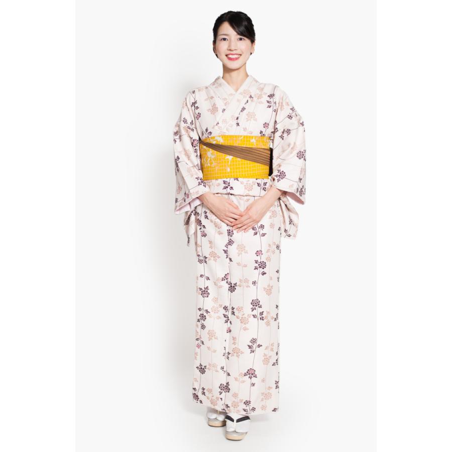 洗える着物 セット 帯と着物セット レディース 袷 プレタ着物 半幅帯 女性用 お仕立て上がり カジュアル 2 0136 Tayu Tafu 通販 Yahoo ショッピング