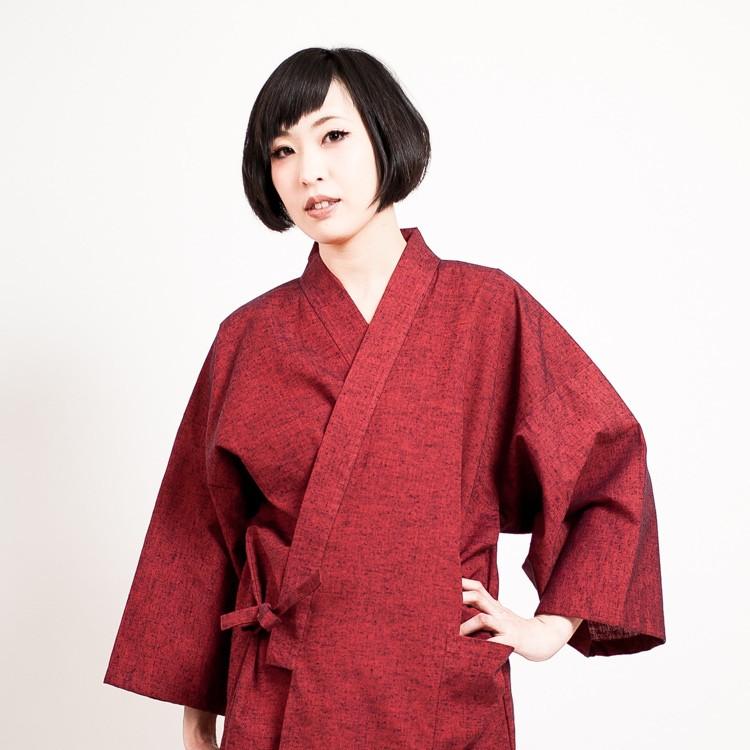 予約販売 本 作務衣 女性 おしゃれ レディース 日本製 高級 M L サイズ 通年 部屋着 久留米織 Notimundo Com Ec