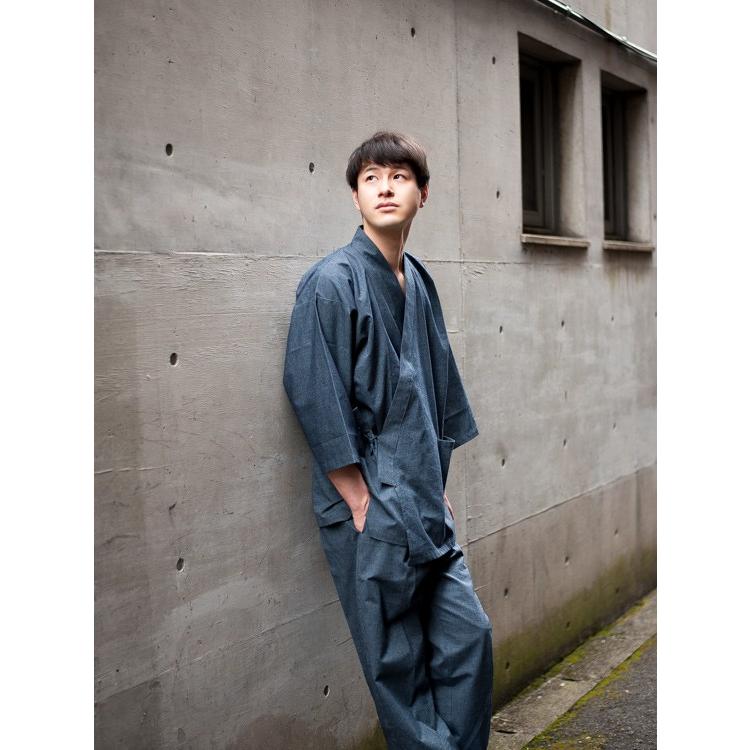 作務衣 メンズ おしゃれ 日本製 オールシーズン 綿100 男性 久留米 さむえ ギフト 六花 Rocca 2 0156 Tayu Tafu 通販 Yahoo ショッピング