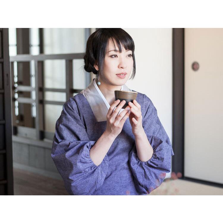 ROCCA かっぽうぎ 割烹着 おしゃれ 七緒 掲載 和装 ロング 日本