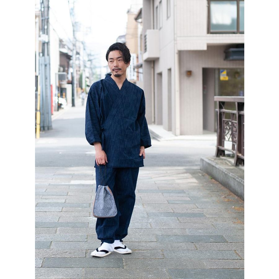 作務衣 メンズ 日本製 高級 おしゃれ 綿100 男性用 久留米 紬 綿 全4色 202 0279 Tayu Tafu 通販 Yahoo ショッピング