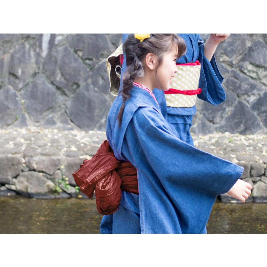 兵児帯 キッズ 子供 着物 帯 子ども こども ピンク 紫 赤 レトロ