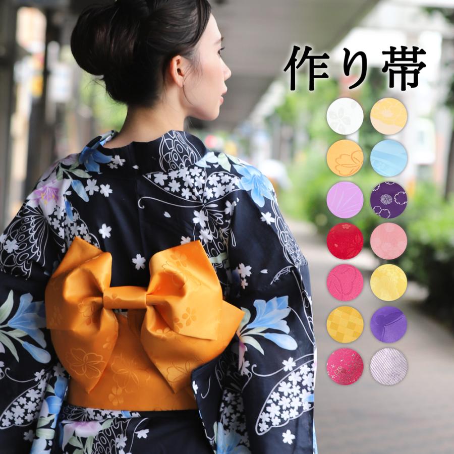 上品 絞り風浴衣と正絹博多織の帯セット 花火大会夏祭りお稽古 上品 絞り風浴衣と正絹博多織の帯セット 花火大会夏祭りお稽古