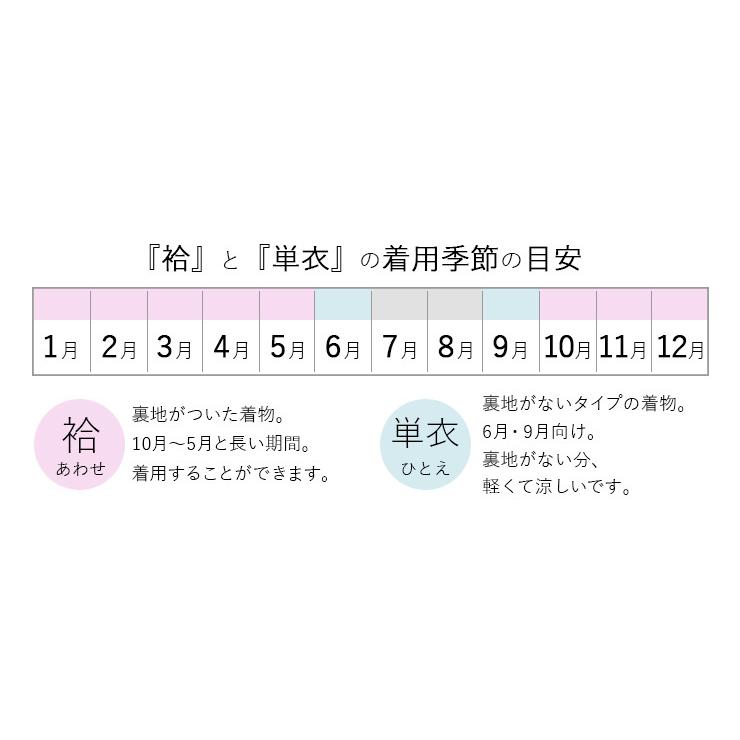 色無地 単衣 セット 着物 東レシルジェリー 東レスマイルタイム 京袋帯 2点セット 選べるセット 日本製 六花 ROCCA WA・KKA レディース ポリエステルの画像