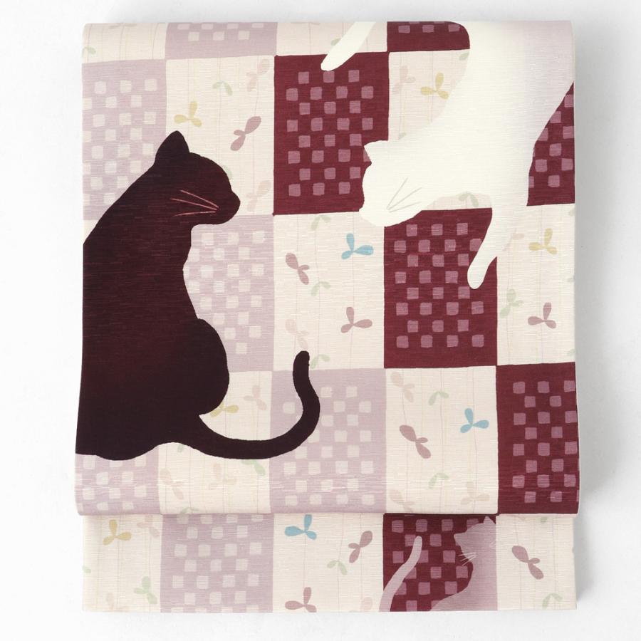 京袋帯 WAKKA ワッカ 帯 袋帯 単品 おび obi お太鼓 京都 猫 京袋帯 WAKKA ワッカ 帯 袋帯 単品 おび obi お太鼓 京都 猫